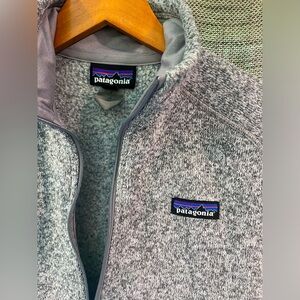 Patagonia Gray Better Sweater with Heathered Texture